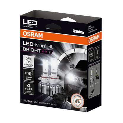 HB4/HIR2 P22d/PX22d 12V 19W 6.000k 1900lm LED LEDRIVING HL BRIGHT OSRAM LAMPA -2 ΤΕΜ