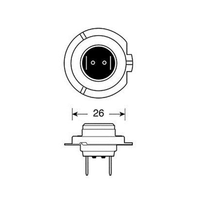 H7 12V/100W 5500K - ULTRA WHITE