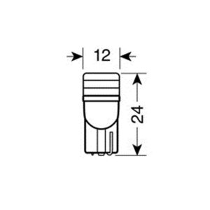 T10 W5W 12V W2,1×9,5d 25lm MEGA-LED2 ΔΙΑΘΛΑΣΗΣ (ΚΑΡΦΩΤΟ-ΑΚΑΛΥΚΟ-ΔΙΠΛΗΣ ΠΟΛΙΚΟΤΗΤΑΣ) BLISTER 2ΤΕΜ.