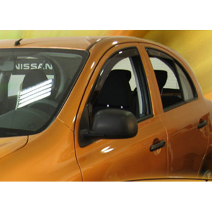 NISSAN MICRA K13 5D 11/2010-2017 ΖΕΥΓΑΡΙ ΑΝΕΜΟΘΡΑΥΣΤΕΣ ΑΠΟ ΕΥΚΑΜΠΤΟ ΦΙΜΕ ΠΛΑΣΤΙΚΟ HEKO - 2 ΤΕΜ.