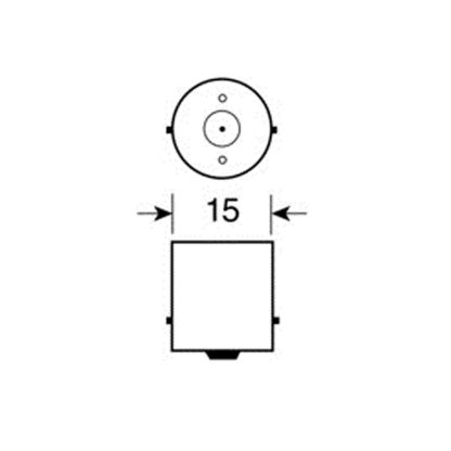 ΛΑΜΠΑΚΙ P21W 12V BA15s HYPER-LED 81