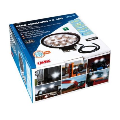 ΠΡΟΒΟΛΕΑΣ WL-4 24W 1600LM 10/30V 8 LED 10-30V/21W 6.000K (142x120x66mm) ΦΩΣ ΔΙΑΘΛΑΣΗΣ -1ΤΕΜ.