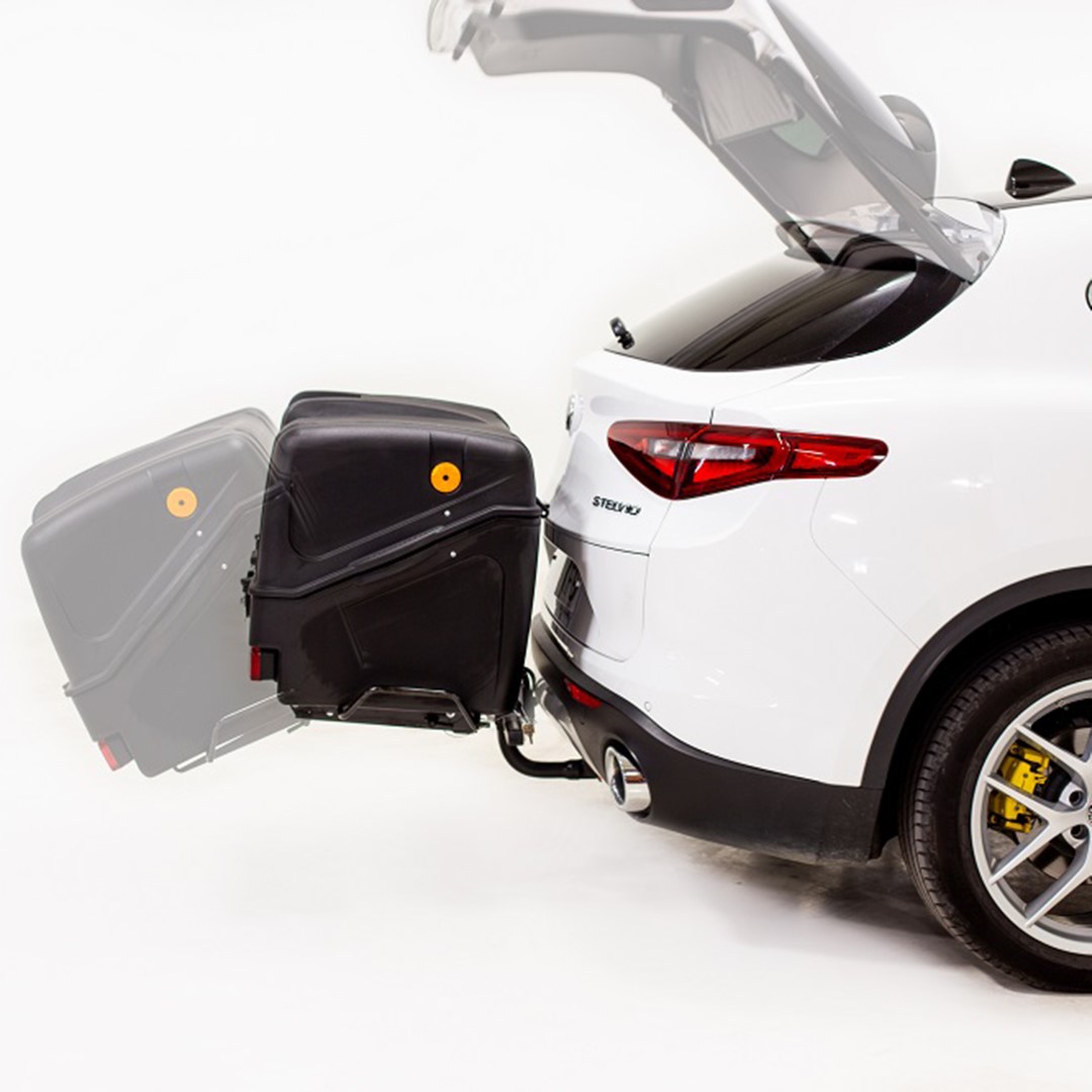 ΚΟΥΤΙ ΜΕΤΑΦΟΡΑΣ ΣΚΥΛΟΥ/ΜΠΑΓΚΑΖΙΕΡΑ ΚΟΤΣΑΔΟΡΟΥ 280 LT TOWBOX DOG V1 (ΜΑΥΡΟ)