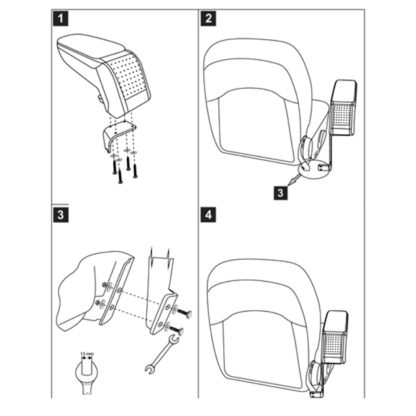 SMART FORTWO 451 2007+ ΤΕΜΠΕΛΗΣ ARMSTER S (ΜΑΥΡΟΣ/ΒΙΔΩΝΕΙ ΣΤΟ ΚΑΘΙΣΜΑ)