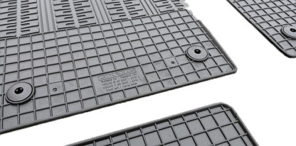 VOLVO V50 2007-2012 / S40 2007-2013 ΜΑΡΚΕ ΠΑΤΑΚΙΑ ΛΑΣΤΙΧΟ ΣΕ ΜΑΥΡΟ ΧΡΩΜΑ ΜΕ ΚΟΥΜΠΩΜΑΤΑ CIK - 4 ΤΕΜ.