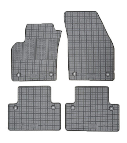 VOLVO V50 2007-2012 / S40 2007-2013 ΜΑΡΚΕ ΠΑΤΑΚΙΑ ΛΑΣΤΙΧΟ ΣΕ ΜΑΥΡΟ ΧΡΩΜΑ ΜΕ ΚΟΥΜΠΩΜΑΤΑ CIK - 4 ΤΕΜ.