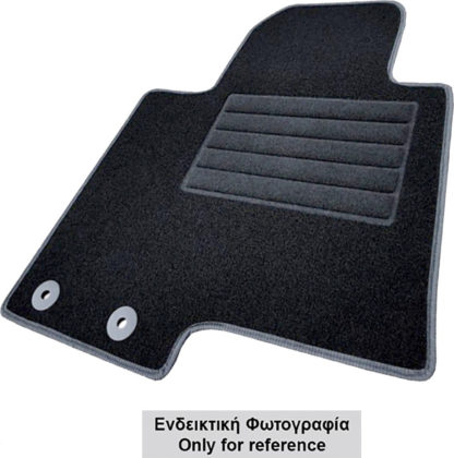 AUDI A3 8L 3D / 5D 1996-2003 ΜΑΡΚΕ ΠΑΤΑΚΙΑ ΜΟΚΕΤΑ ΣΕ ΜΑΥΡΟ ΧΡΩΜΑ ΜΕ ΚΟΥΜΠΩΜΑΤΑ CIK - 4 ΤΕΜ.