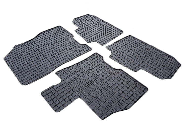 NISSAN LEAF 2018+ ΜΑΡΚΕ ΠΑΤΑΚΙΑ ΛΑΣΤΙΧΟ ΣΕ ΜΑΥΡΟ ΧΡΩΜΑ ΜΕ ΚΟΥΜΠΩΜΑΤΑ CIK - 4 ΤΕΜ.