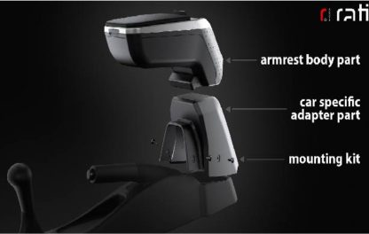 FIAT 500e 2020+ ΜΟΝΟ ΓΙΑ ΤΟ ΗΛΕΚΤΡΙΚΟ ΤΕΜΠΕΛΗΣ ARMSTER 2 (ΑΣΗΜΙ ΜΕ ΤΣΕΠΗ)