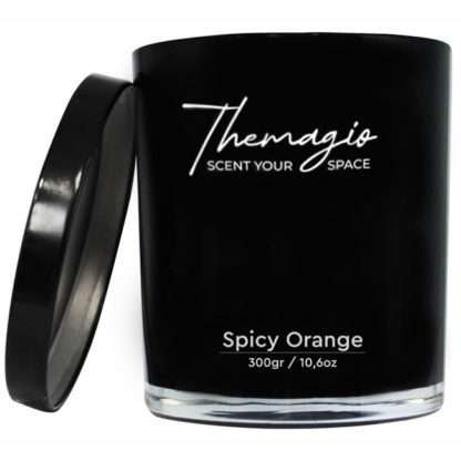 Αρωματικό Κερί Σόγιας Themagio Spicy Orange 300gr 1 Τεμάχιο