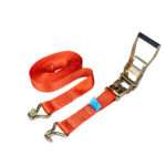 ΙΜΑΝΤΑΣ ΔΕΣΙΜΑΤΟΣ ΜΕ ΚΑΣΤΑΝΙΑ ΚΑΙ ΜΕΤΑΛΛΙΚΟΥΣ ΓΑΝΤΖΟΥΣ 12m/50mm 5000kg ΚΟΚΚΙΝΟ ΑΜΙΟ - 1 τεμ.