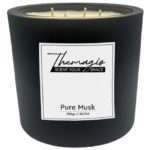 Αρωματικό Κερί Σόγιας Themagio Pure Musk 700gr 1 Τεμάχιο