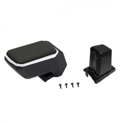 OPEL CORSA D 2006-2015 ΤΕΜΠΕΛΗΣ ΜΑΥΡΟΣ /ΑΣΗΜΙ ΜΕ ΠΛΑΣΤΙΚΗ ΜΑΥΡΗ ΒΑΣΗ (KLC-VD-ADP-6808+KLC-UNV-GR) S-Dizayn - 2 Τεμ.