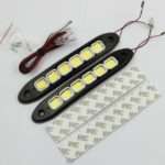 Universal led φώτα COB 26CM 20W  - Flex - 2τμχ.