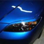 Φρυδάκια φαναριών για  Mazda 3 Sedan (2008-2012)  - μαύρα