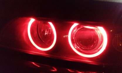 Δαχτυλίδια angel eyes για (CCFL) για BMW E36 / E38 / E39 - κόκκινο χρώμα