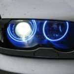 Δαχτυλίδια angel eyes για BMW E46 coupe (1998-2003) / BMW E46 Sedan, Combi (1998-2005) - μπλε χρώμα