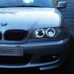 Δαχτυλίδια angel eyes για BMW E46 coupe (2003+) - λευκά