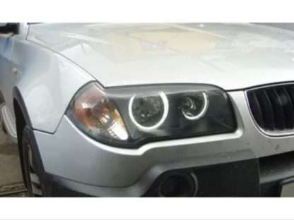 Δαχτυλίδια angel eyes για BMW X3 (2004-2007) - Λευκό χρώμα