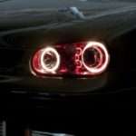 Δαχτυλίδια angel eyes CCFL για Vw Golf 4 - κόκκινα