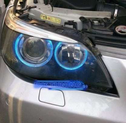 5W led για αυθεντικά angel eyes για BMW E39 / E60 / E53 X5 / E65 / E87 / E63 -μπλε χρώμα - 2τμχ.