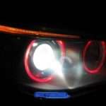 5W led για αυθεντικά angel eyes για BMW E39 / E60 / E53 X5 / E65 / E87 / E63 - κόκκινο χρώμα - 2τμχ.