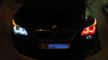 5W led για αυθεντικά angel eyes για BMW E39 / E60 / E53 X5 / E65 / E87 / E63 - κόκκινο χρώμα - 2τμχ.