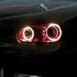 Δαχτυλίδια angel eyes CCFL για Vw Golf 4 - κίτρινο χρώμα