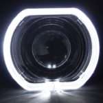 Καπάκι για προτζέκτορες 2.5 και 3 ίντσες - BMW look με angel eyes