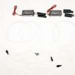 Δαχτυλίδια angel eyes για BMW E46 coupe (1998-2003) / BMW E46 Sedan, Combi (1998-2005) - Λευκό χρώμα