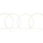 Δαχτυλίδια angel eyes για BMW E46 coupe (1998-2003) / BMW E46 Sedan, Combi (1998-2005) με 4 μεγάλα δαχτυλίδια 144mm - Λευκό χρώμα
