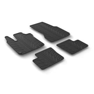 SMART FORFOUR 11/2014+ ΜΑΡΚΕ ΠΑΤΑΚΙΑ SUMISURA ΛΑΣΤΙΧΟ ΣΕ ΜΑΥΡΟ ΧΡΩΜΑ ME ΚΟΥΜΠΩΜΑΤΑ LAMPA - 4 ΤΕΜ.