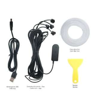 ΤΑΙΝΙΑ ΕΣΩΤΕΡΙΚΟΥ ΦΩΤΙΣΜΟΥ RGB ATMOSPHERE LED 5 500cm 12V ΜΕ USB ΓΙΑ ΣΥΝΔΕΣΗ ANDROID & iOS SIMONI RACING - 1 τεμ.