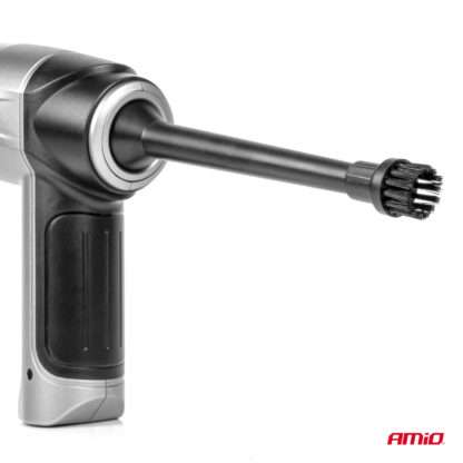 ΗΛΕΚΤΡΙΚΟ ΣΚΟΥΠΑΚΙ ΧΕΙΡΟΣ ΑΣΥΡΜΑΤΟ 70W ΜΕ 6 ΑΚΡΟΦΥΣΙΑ ΚΑΘΑΡΙΣΜΟΥ ΚΑΙ ΚΑΛΩΔΙΟ USB-C AMIO - 1 Τεμ.