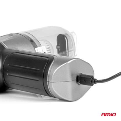 ΗΛΕΚΤΡΙΚΟ ΣΚΟΥΠΑΚΙ ΧΕΙΡΟΣ ΑΣΥΡΜΑΤΟ 70W ΜΕ 6 ΑΚΡΟΦΥΣΙΑ ΚΑΘΑΡΙΣΜΟΥ ΚΑΙ ΚΑΛΩΔΙΟ USB-C AMIO - 1 Τεμ.