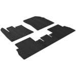 Πατάκια Αυτοκινήτου Gledring (0725) Συμβατά Με Opel Combo / Citroen Berlingo / Peugeot Rifter 2019 / Toyota Proace City 2020 / Fiat Doblo 2023 Without Switching Passenger Seat