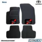 Daewoo Captiva Μαρκέ Πατάκια Αυτοκινήτου μοκέτα Eco-Line 4τμχ της Cardex