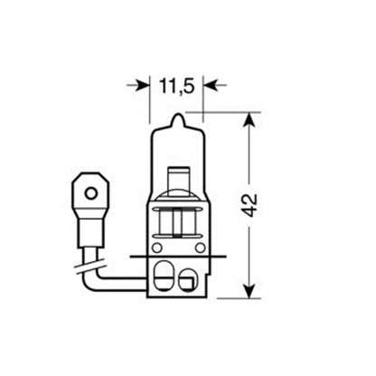 H3 BLU-XE 12V/55W 42mm 4.150Κ