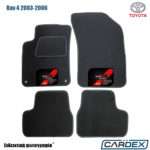 Toyota Rav 4 2003-2006 Μαρκέ Πατάκια Αυτοκινήτου μοκέτα Eco-Line 4τμχ της Cardex