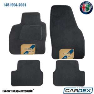 Alfa Romeo 145 1994-2001 Μαρκέ Πατάκια Αυτοκινήτου μοκέτα Velourtec™ 4τμχ της Cardex