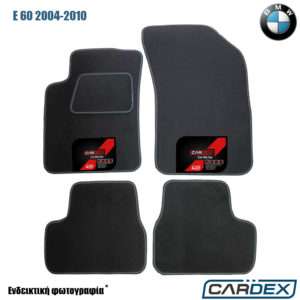 BMW E60 2004-2010 Μαρκέ Πατάκια Αυτοκινήτου μοκέτα Eco-Line 4τμχ της Cardex