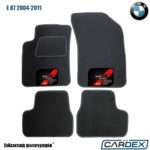 BMW E87 2004-2011 Μαρκέ Πατάκια Αυτοκινήτου μοκέτα Eco-Line 4τμχ της Cardex