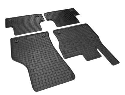 ΜΑΡΚΕ ΠΑΤΑΚΙΑ ΣΕ ΣΚΑΦΗ ΛΑΣΤΙΧΟ ΓΙΑ AUDI A3 2012-2020 / SEAT LEON 2013-2017 / VW GOLF 7 2012-2020 ΣΕ ΜΑΥΡΟ ΧΡΩΜΑ ΜΕ ΚΟΥΜΠΩΜΑΤΑ CIK - 4 ΤΕΜ.