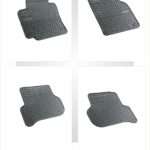 Λαστιχένια πατάκια Frogum για VW Golf V Plus (2004-2009) / SEAT Altea / Altea XL (2004-2015) - 4τμχ.