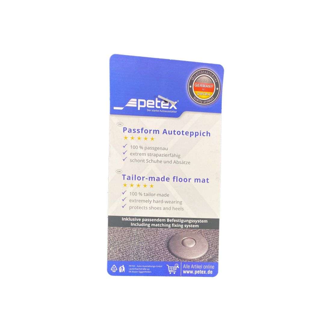 Πατάκια μοκέτα για MAZDA 3 II (2009-2013) - 4τμχ.