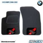 BMW E 92 Coupe 2006-2012 Μαρκέ Πατάκια Αυτοκινήτου μοκέτα Eco-Line 2τμχ της Cardex