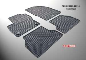 ΜΑΡΚΕ ΠΑΤΑΚΙΑ ΣΕ ΣΚΑΦΗ ΛΑΣΤΙΧΟ ΓΙΑ FORD FOCUS 2011-2015 ΣΕ ΜΑΥΡΟ ΧΡΩΜΑ ΜΕ ΚΟΥΜΠΩΜΑΤΑ CIK – 4 ΤΕΜ.