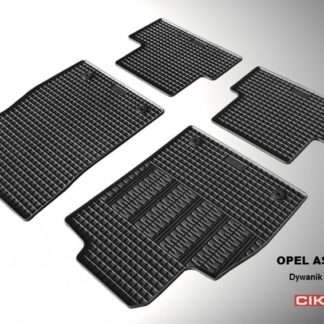 ΜΑΡΚΕ ΠΑΤΑΚΙΑ ΣΕ ΣΚΑΦΗ ΛΑΣΤΙΧΟ ΓΙΑ CHEVROLET CRUZE 2008-2016 / OPEL ASTRA J 2009-2016 ΣΕ ΜΑΥΡΟ ΧΡΩΜΑ ΜΕ ΚΟΥΜΠΩΜΑΤΑ CIK - 4 ΤΕΜ.