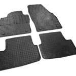 Cik -  ΠΑΤΑΚΙΑ ΣΕ ΣΚΑΦΗ ΛΑΣΤΙΧΟ ΓΙΑ VW POLO MK6 2017+ / AUDI A1 2018+ ΣΕ ΜΑΥΡΟ ΧΡΩΜΑ ΜΕ ΚΟΥΜΠΩΜΑΤΑ - 4 ΤΕΜ. (RM.VW.0028/CK)