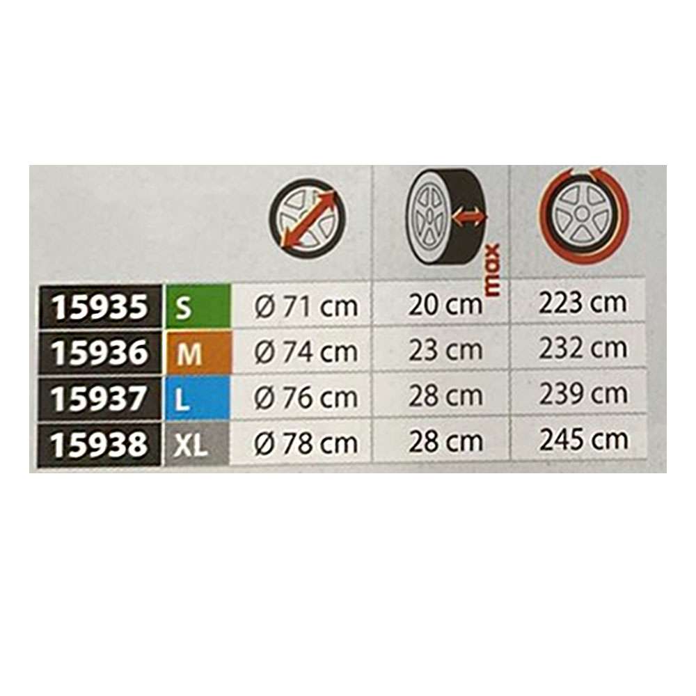 ΚΑΛΥΜΜΑ ΕΞΩΤΕΡΙΚΗΣ ΡΕΖΕΡΒΑΣ ΓΙΑ JEEP (PVC - ΑΔΙΑΒΡΟΧΟ - ΜΑΥΡΟ) - 74x23x232cm (M)